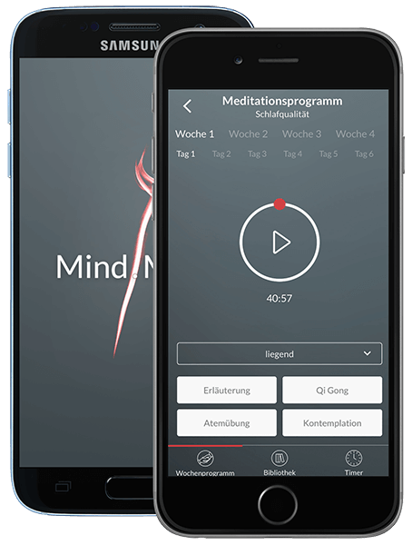 MINDMIND App für iPhone und Samsung