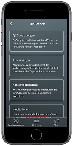 MINDMIND App – Meditation-Programm